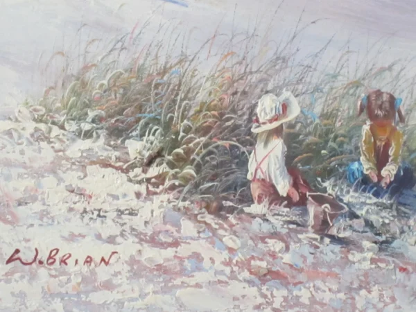Original Oil of a Coastal Sand Dune - Image 3