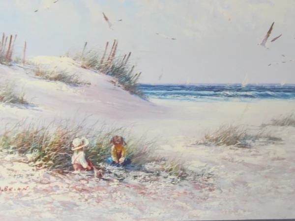 Original Oil of a Coastal Sand Dune - Image 5