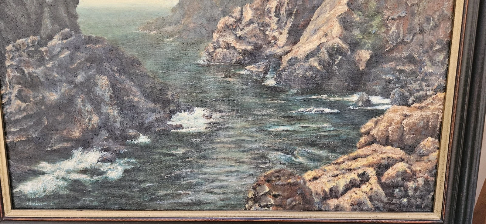 Oil Painting Mullion Cove - Image 2